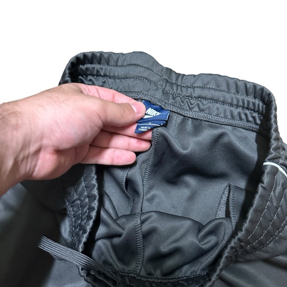 Mens Y2K Nike Grey Micro Swoosh Blue Tag Sweatpants Size L - Picture 6 of 8